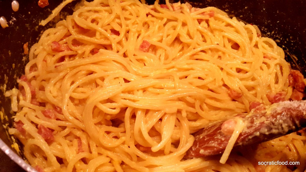 Italian Spaghetti carbonara
