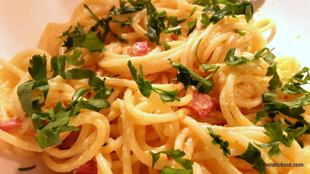 Italian Spaghetti carbonara