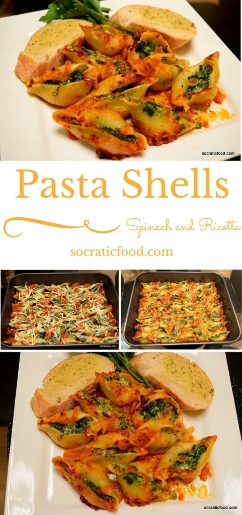 Pasta Shells with Spinach and Ricotta