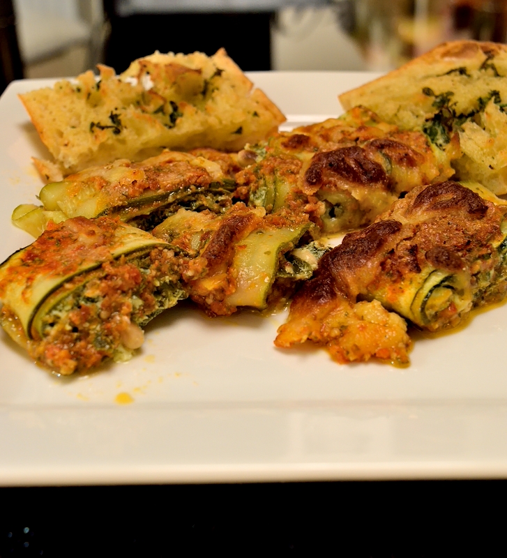 Zucchini Rolls Stuffed With Spinach And Ricotta Socraticfood