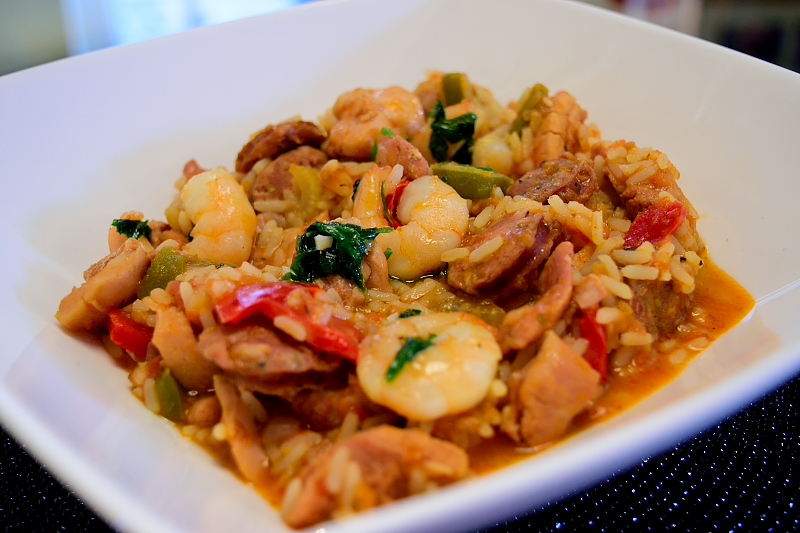 Southern Jambalaya with Chicken and Sausages
