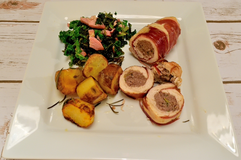 Easy Chicken Fillets Stuffed with Italian Sausage