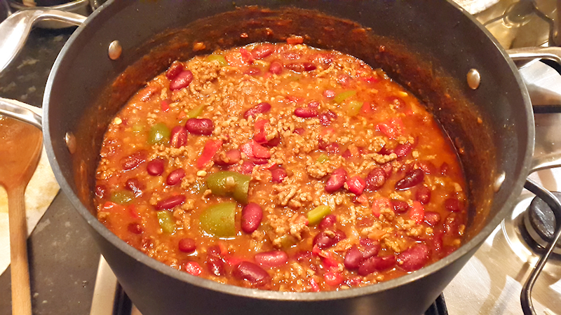 Chili Con Carne with Wild Rice