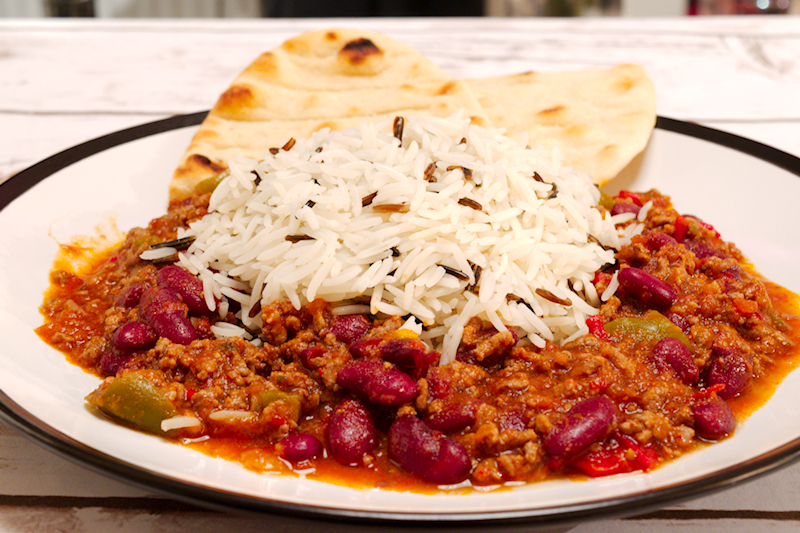 Chili Con Carne with Wild Rice - SocraticFood