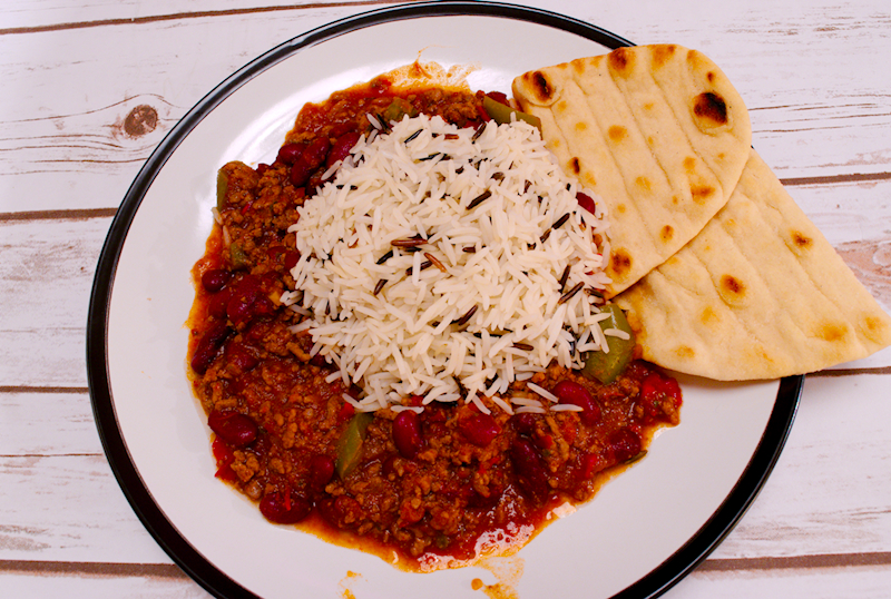 Turkey Chili with Wild Rice