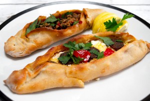 Cheesy and Meaty Turkish Pide (Peinirli) - SocraticFood