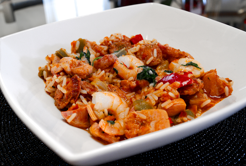 Southern Jambalaya with Chicken and Sausages