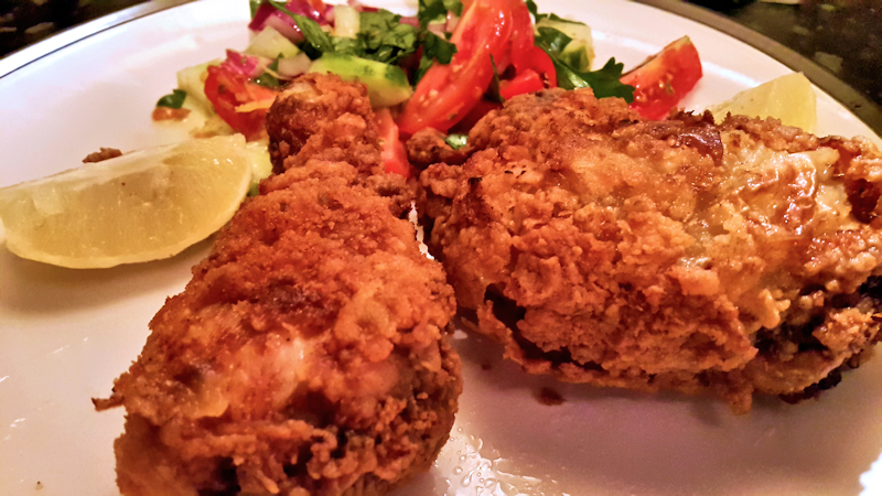 Moist and Crunchy Fried Chicken