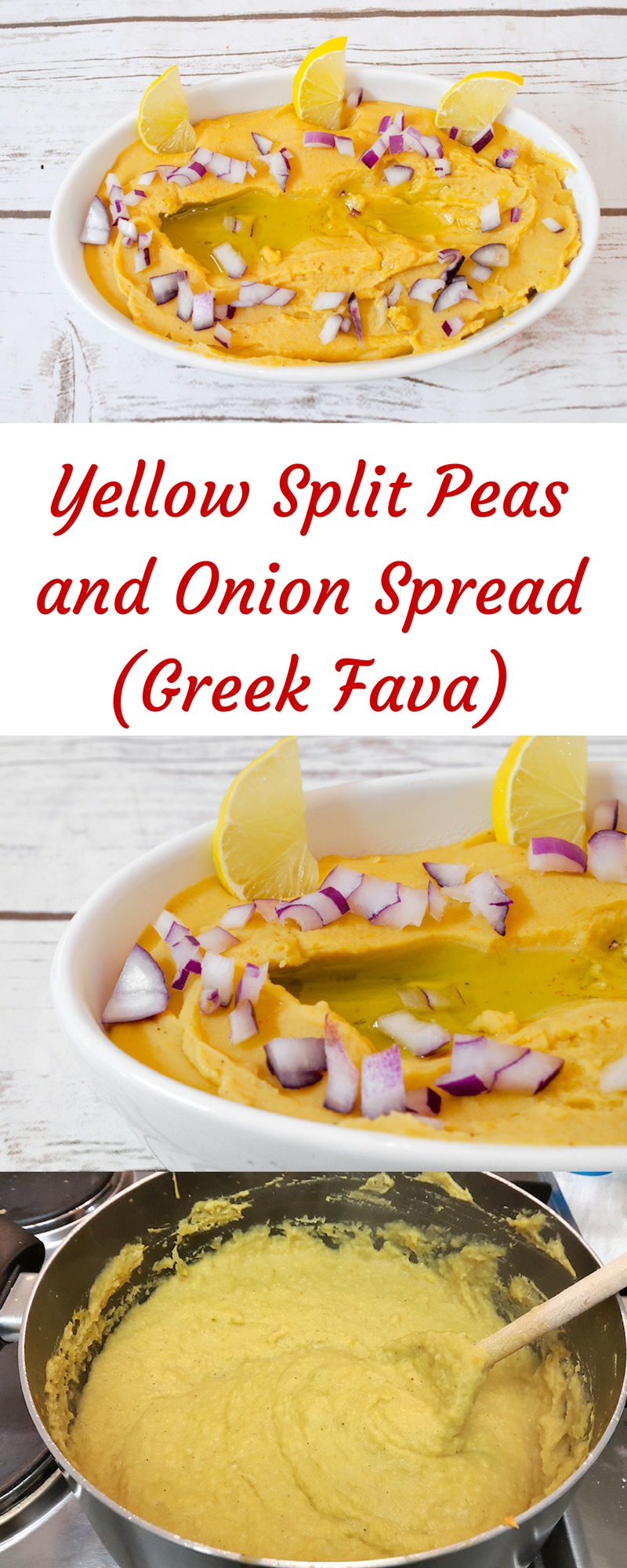 Yellow Split Peas and Onion Dip (Greek Fava)