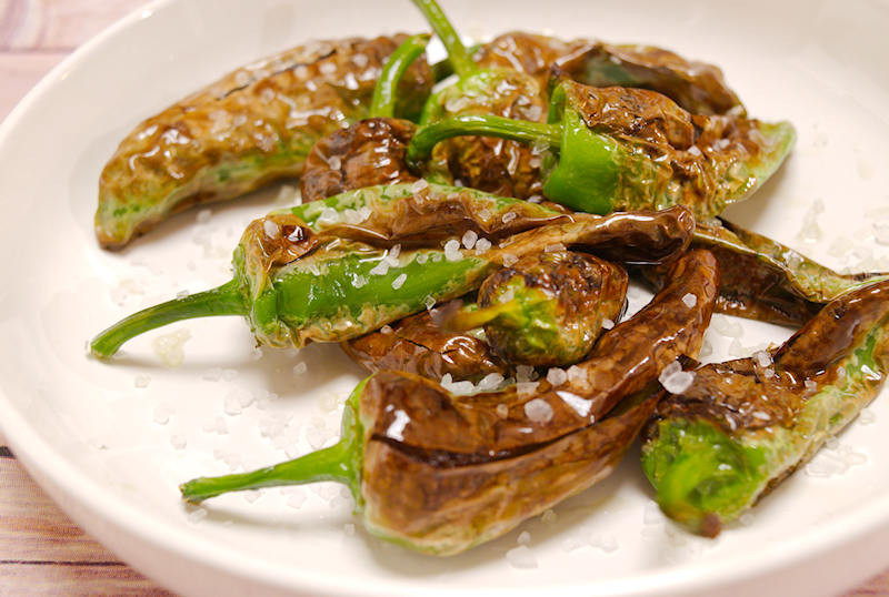 Spanish Fried Peppers (Pimientos de Padron)