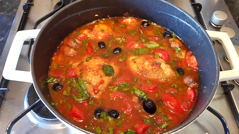 Italian Chicken Cacciatore Stew
