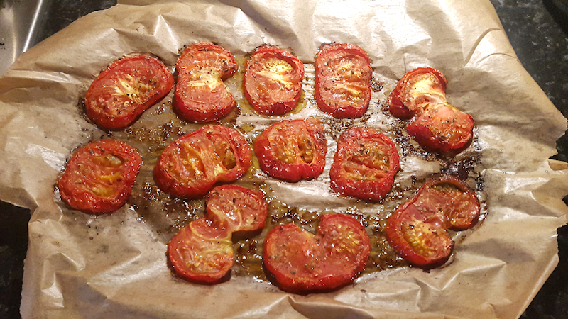 Roasted Eggplant and Tomatoes Tart