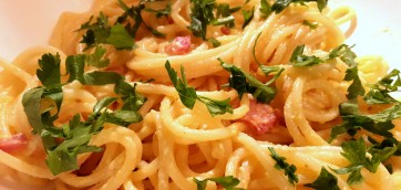 Italian Spaghetti carbonara