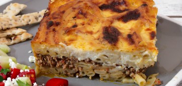 Macaroni and Veal Casserole (Greek Pastitsio)